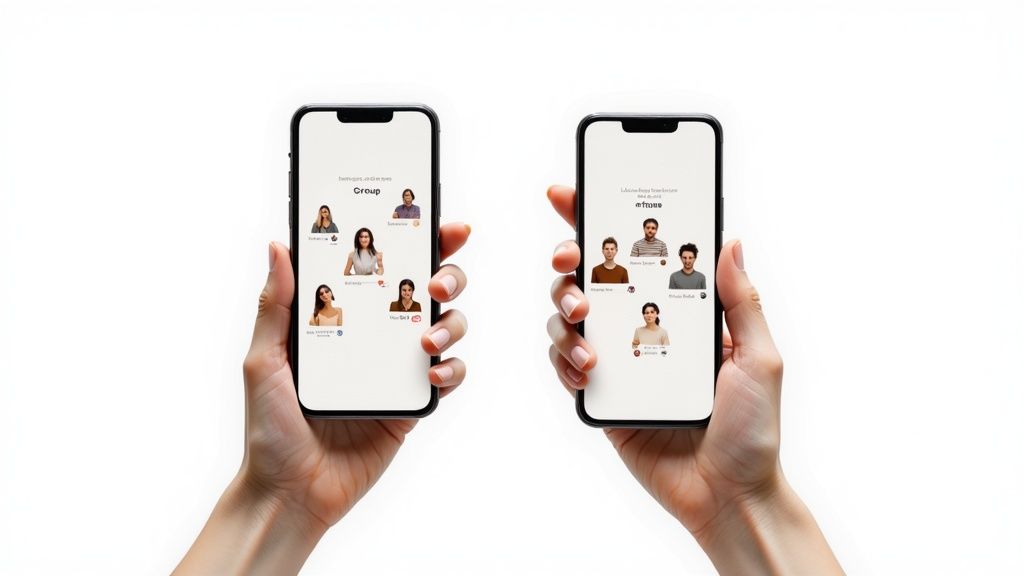 Telegram vs WhatsApp pour les communautés payantes